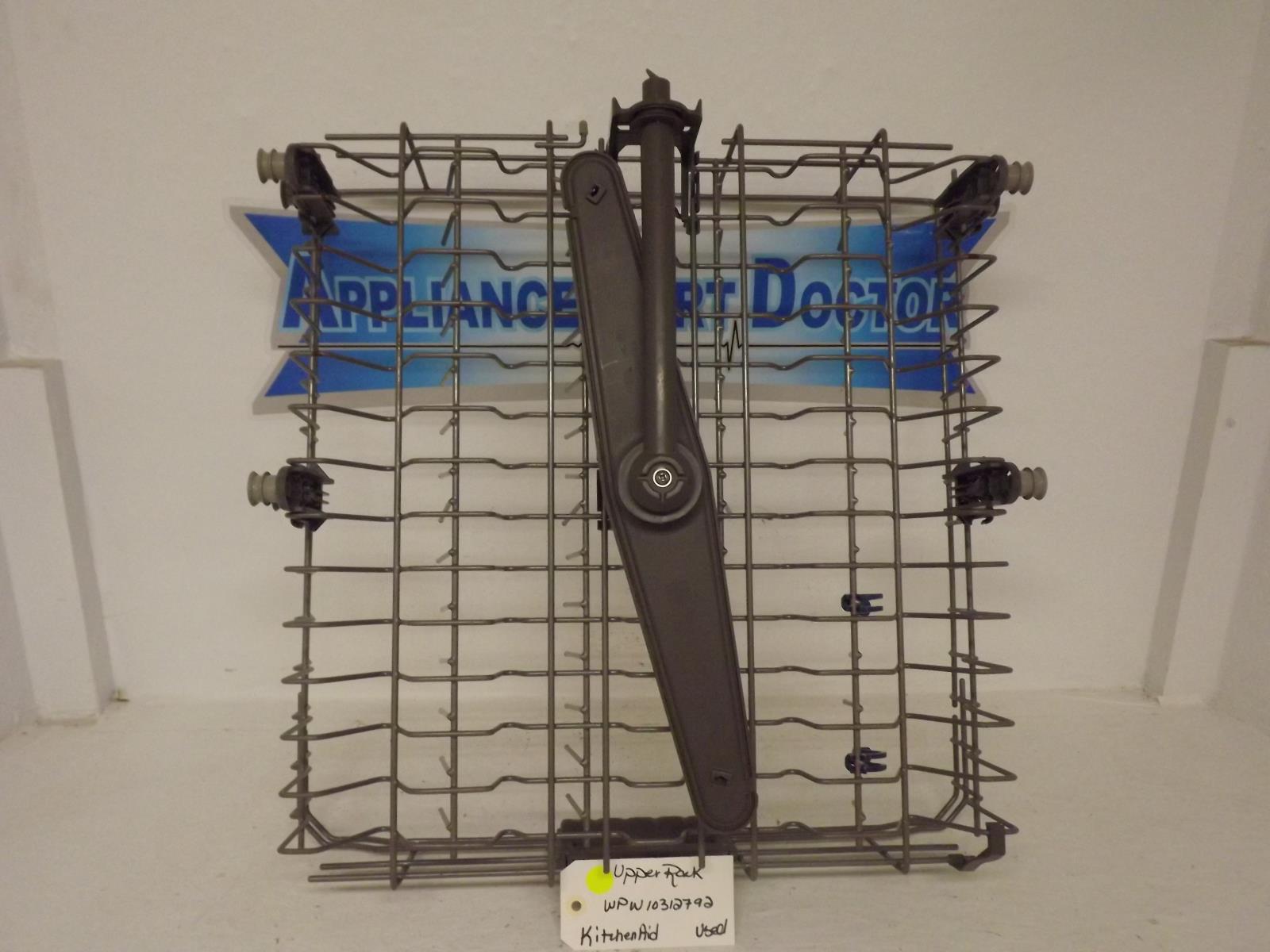 KitchenAid Dishwasher WPW10312792 Upper Rack Used KitchenAid Dishwasher WPW10312792 Upper Rack Used
